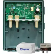 OZSTOCK 25DB UHF MASTHEAD 'F' TYPE WITH LTE/4G FILTERING KPS06 KINGRAY MHU25FP