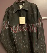 Men's WESTERN PLAINS TRADING CO NEW w tags shirt XL Black w streak design