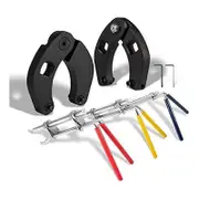 3 Pack Hydraulic Seal Installation Tools Hydraulic Cylinder Piston Repair Seal Kit, for Farm and Construction Equipment As Shown