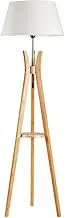 New Oriental Modern Tripod Standing Floor Lamp Living Room Bedroom Office Reading Light 156cm White