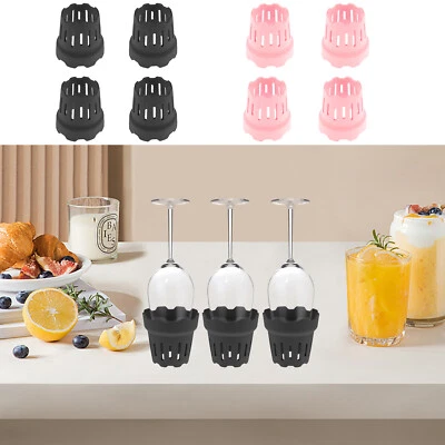 4 Pack Water Bottle Drying Rack Silicone Bottle Drying Rack for Drinking Stand✜