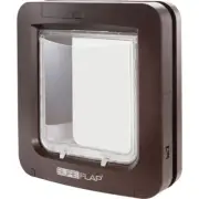 SureFlap Microchip Electronic Pet Door / Dog or Cat Flap in Brown SUR101BR