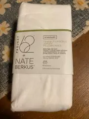 Project 62 Nate Berkus Jersey Pillowcases Standard White - New