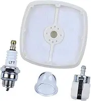 HUVNEXA Air Fuel Filter Spark Plug Service Kit, for Echo, SRM225 U GT225 GT225i GT225L PAS225 PE225 PPF225 SHC225 Trimmer #A226001410 Lawn Mower Spark Plug