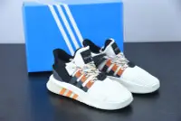 在飛比找Yahoo!奇摩拍賣優惠-Adidas EQT Bask ADV White 黑橘 休