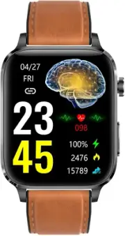 Blood Sugar Monitor Watch | Prickless Blood Glucose Monitor, 1.7 in Touch Screen