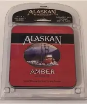 Alaskan Brewing Company Beer Coaster Set Of 4 Coasters Alaska Beer Coasters