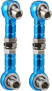 FELTECHELECTR 2pcs Car Truck Steering Linkage Rods Turnbuckle Rod for Linkage Steering 3mm Ball Head Diameter