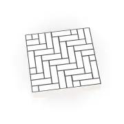 Subway Tile - Custom Printed Wall & Floor 2x2 Tile - Brick City - Minifig MOC