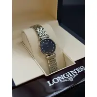 在飛比找蝦皮購物優惠-浪琴 嘉嵐系列 石英錶 24mm Longines La G