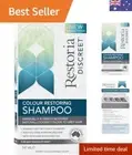 Subtle Grey Reduction Shampoo - Ammonia-Free with Aloe & Coconut for Dark Hair