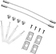 SOESFOUFU 2 Sets of Furniture Anchors Baby Proofing Kit Wall Mount Straps Dresser Bookshelf Cabinet Safety Anchors