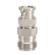 BNC Male to N Type Female Straight Coupler Adapter for Camera Survelliance