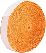【 】Anti-Skid 10M Racket Grip Tape, Badminton Racquet Towel Grip, White/Orange/Black Outdoor Sport Tool for Badminton Rackets Tennis Rackets(Orange)
