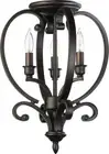 Bryant - 3 Light Dual Mount Pendant in Quorum Home Collection style - 12.5