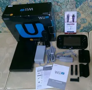 WII U WIIU 32G主機 黑色