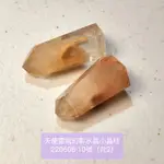 天使靈氣幻影水晶小晶柱220608-10號(共2) 幻影水晶 水晶柱天使靈氣 晶柱 天使 紅兔毛 黃兔毛 聖哲曼