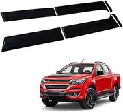 ABS Black Body Side Cladding Compatible for Colorado LTZ 2017 2018