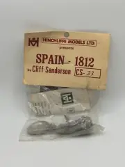 Vintage Metal Cliff Sanderson Hinchliffe Models Spain 1812 CS-23 NEW