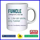 COOLEST FUNCLE Coffee Mug Cup Gift Funny Best Uncle Ever Cool Present Novelty