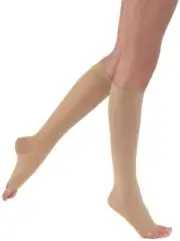 JOBST Ultrasheer Petite Open Toe Knee High 20-30mmHg (Natural) Small
