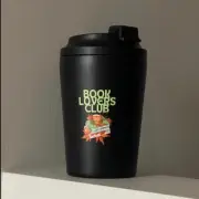 REUSABLE COFFEE TRAVEL CUP (BOOKISH BOOK LOVERS CLUB)