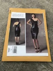 Vogue Sewing Pattern V1427 Sz 14-22 Donna Karan Misses Evening Dress Uncut