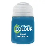 Games Workshop Warhammer - Citadel Colour paint Shade Tyran Blue 18ml