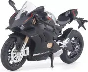 Ducati V4 Die Cast Motorcycle Model 1:12 Scale - Perfect Gift for Kids & Collect