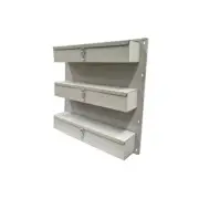 3 Tier Long Metal Toolbox Combo Rack For Van Storage Systems VSA28 - A