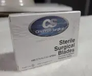 Cincinnati Surgical 100 Scalpel Blades #15T Dental ENT Compare To Swann-Morton