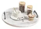 Wooden Lazy Susan for Table Turntable Organizer 18 Inch Large Lazy Susan