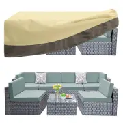 PureFit Patio Furniture Covers, Outdoor Table Furniture Cover Waterproof Canv...