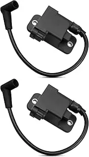 2PCS Outboard Ignition Coil CDM Module Fit For Mercury 30-300HP Force 40 50 75 90 and 120HP 1996-2007 Replace 114-7509 827509A10 827509T7, 4 Pins Outboard Ignition Coil Packs Replacement