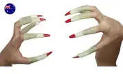 Halloween Costume Party Skull Ghost Vampire Luminous night light up Nail Cover