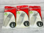 3pak Dirt Devil Microfresh Vacuum Bag Type U Featherlite Platinum 3920750001 New