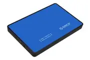 [2588US3-V1-BL] USB 3.0 External 2.5" SATA SSD HDD Hard Disc Drive Enclosure Case Blue