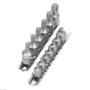 New 15pc 1/4" & 3/8" Drive Star Proof Chrome Vanadium Bit Set