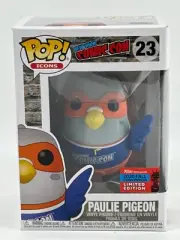 Funko Pop Icons PAULIE PIGEON #23 NYCC 2020 Fall Convention LE Blue Orange Vinyl
