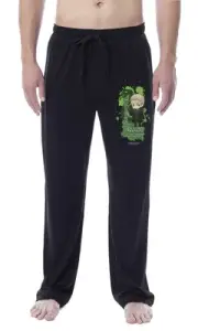 Harry Potter Mens' Hogwarts Chibi Draco Malfoy Sleep Pajama Pants