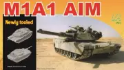 Dragon 7614 1:72 M1A1 Abrams AIM Military Tank Model Kit