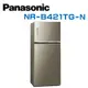 【Panasonic 國際牌】NR-B421TG-N TECO 422公升 無邊框玻璃 雙門冰箱 翡翠金(含基本安裝)