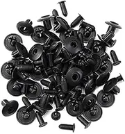 Car Fender Buckle C20 (100 pcs in a Bag) Car Plastic Expansion Screw Buckle Clamp Suitable for Fender Fender,Universal o Car Retainer Push Pin Rivet Trim Clip Panel Bumper Fastener Kit