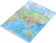 [Veemoon] Blocking Map Wallet Passport Holder Cover Case Travel Passport Protection Holder Cover for Documents