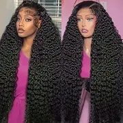 WENONE 13x6 Lace Front Wig Material:100% Unprocessed Brazilian Human Hair,Soft and Natural,Healthy and Vibrant,No Pun