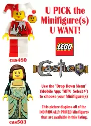 LEGO® U PICK CASTLE: KINGDOMS Minifigures **NEW**