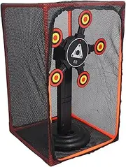 Auto Reset Digital Shooting Target, Children Electronic Scoring Target Toy with Sound Effect and and Score Display, 360 Degree Rotating Electronic Moving Target for Kids Boys Girls