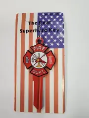 Key Craze Inc Fire Department House Key Blank-KW1 KW11-FREE SHIPPING! B22