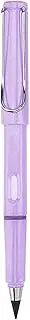 Eternal Metal Inkless Everlasting Pencil Set - Erasable & Reusable Writing Tool - Ideal for Office and Students - Infinite Writing Experience (Purple) (Purple)