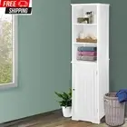 Artiss Bathroom Storage Cabinet, 160Cm Tall Cupboard Side Table Corner Shelf Wal